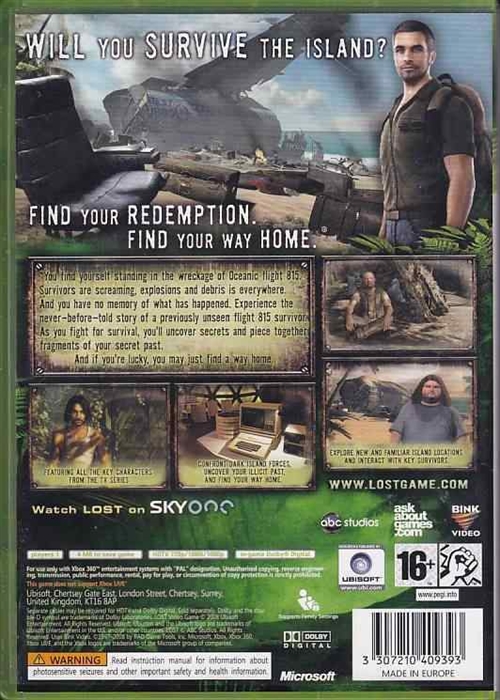 Lost - XBOX 360 (B Grade) (Genbrug)